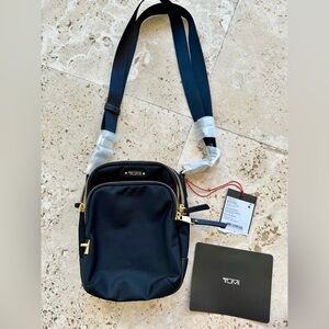 TUMI Black Ruma Crossbody